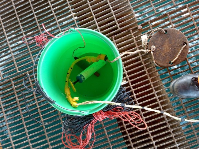 Calibration of Ag AgCl with pure Zinc block for offshore C.P inspection for IOSS TOTAL