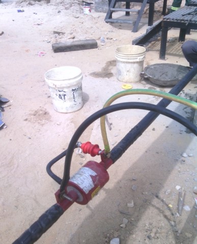 Cathodic protection Hook-up Point 2